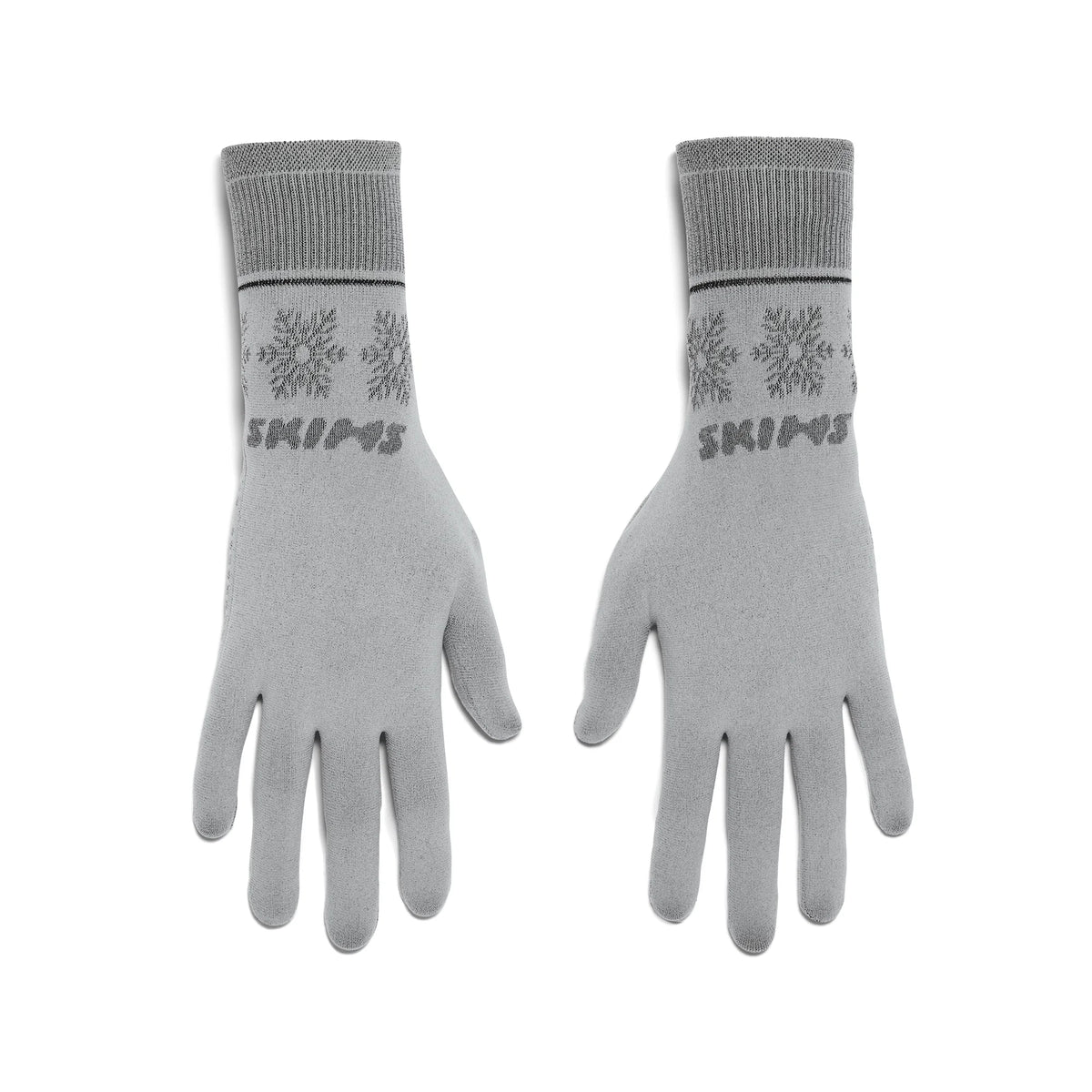 SKIMS FIRST LAYERS GLOVES | MIRROR WINTER FAIR ISLE