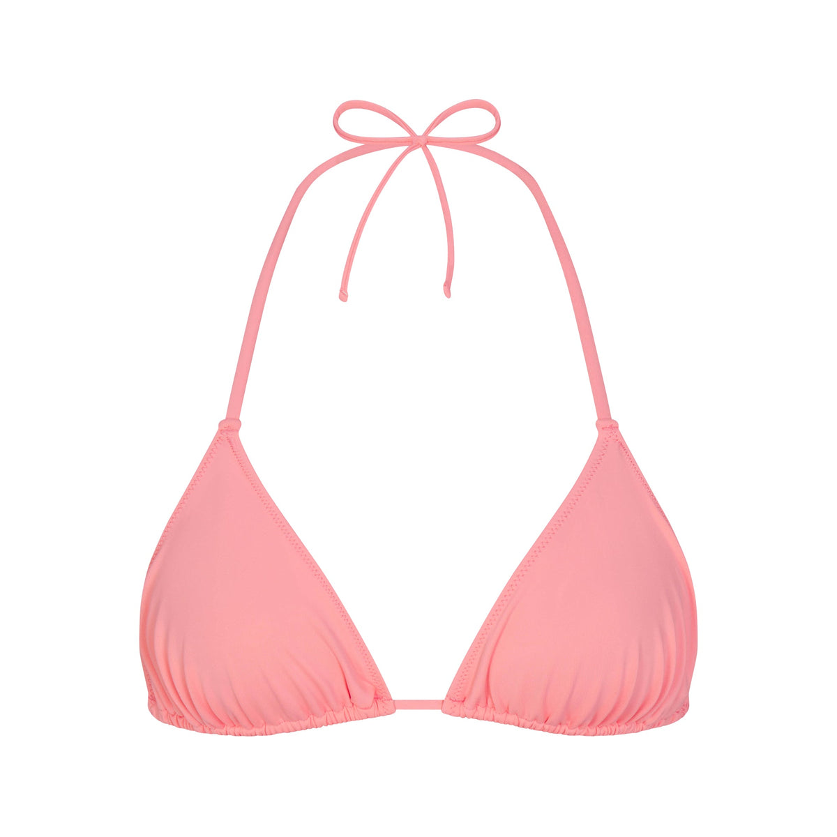 SIGNATURE SWIM TRIANGLE BIKINI TOP | MELON