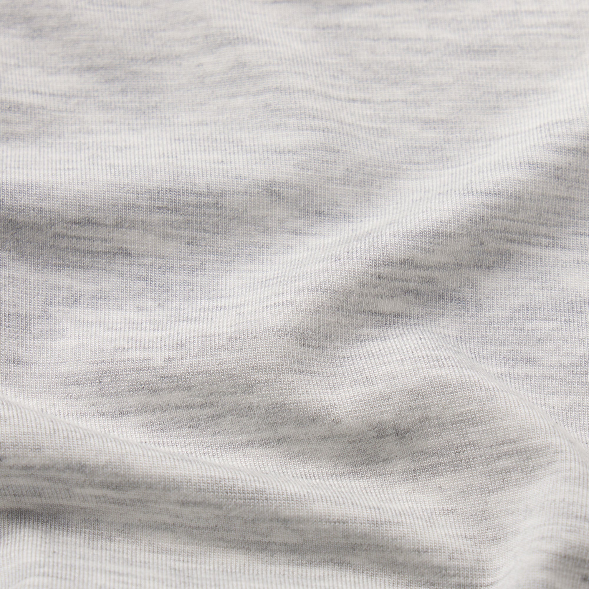 COTTON JERSEY ZIP UP HOODIE | LIGHT HEATHER GREY